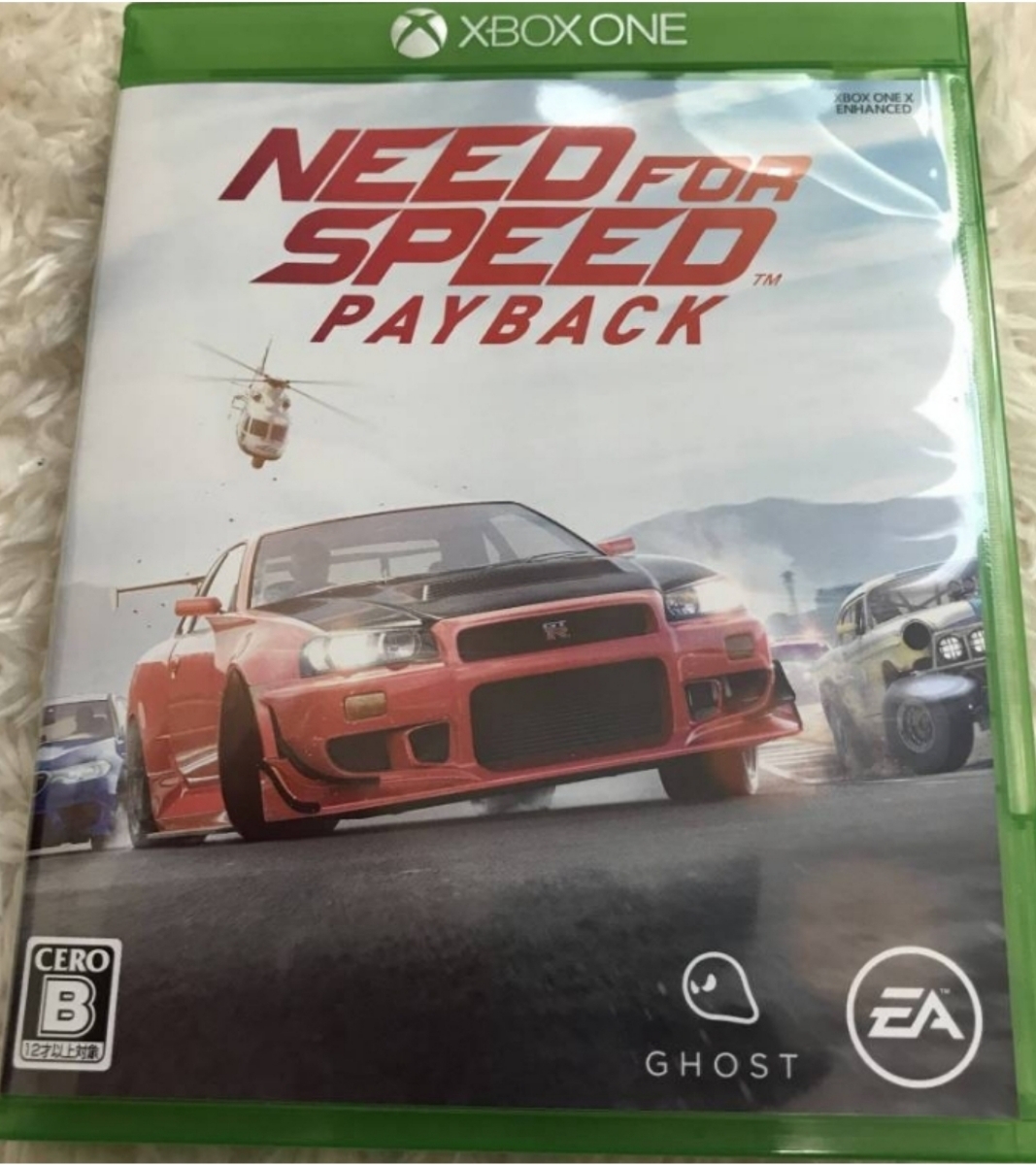 XBOX ONE Need for Speed Payback ニード・フォー・スピード ペイバック 美品1