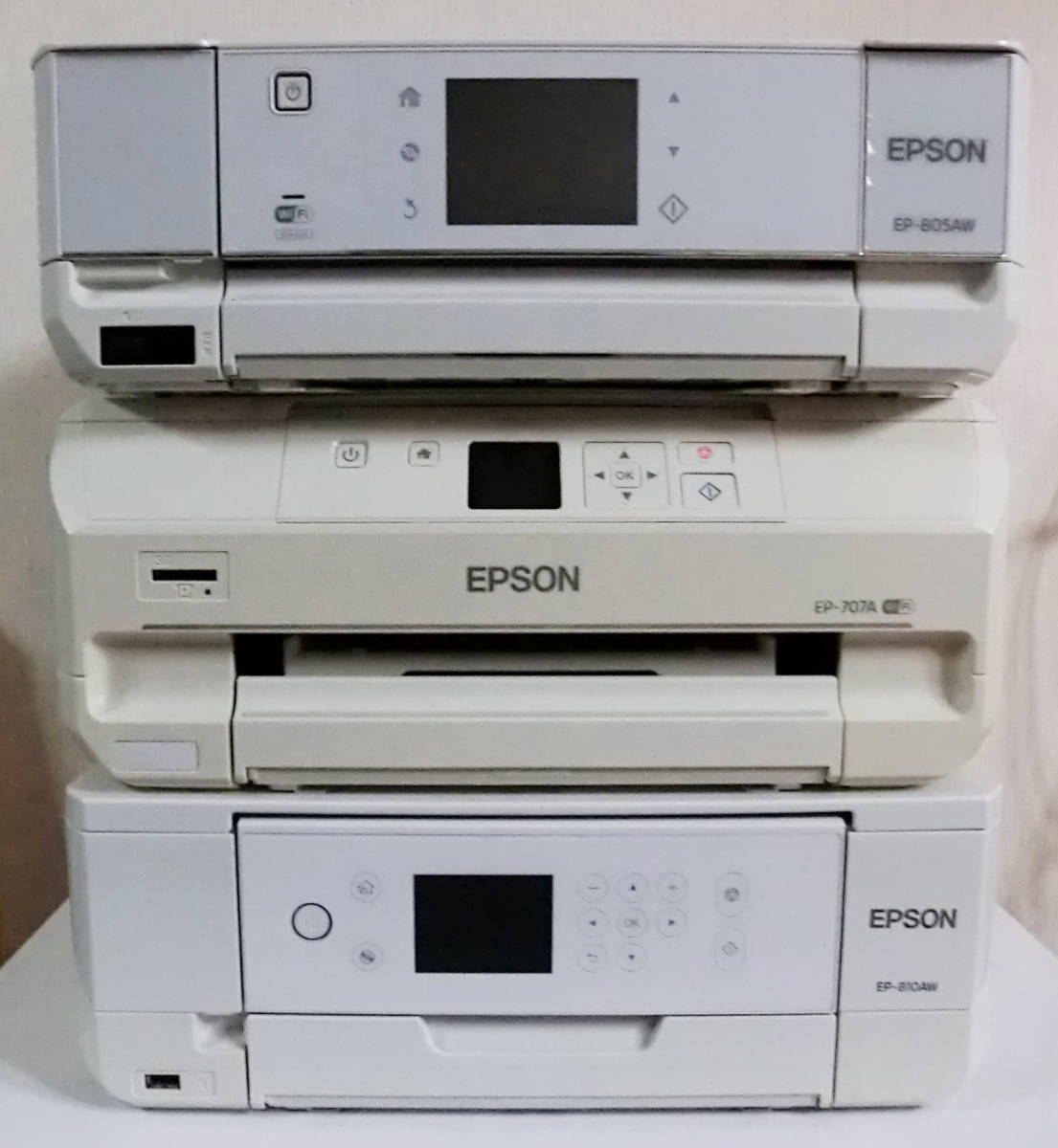 ☆日本の職人技☆ エプソン EPSON 複合機 ３台セット EP-810AW ＆ EP