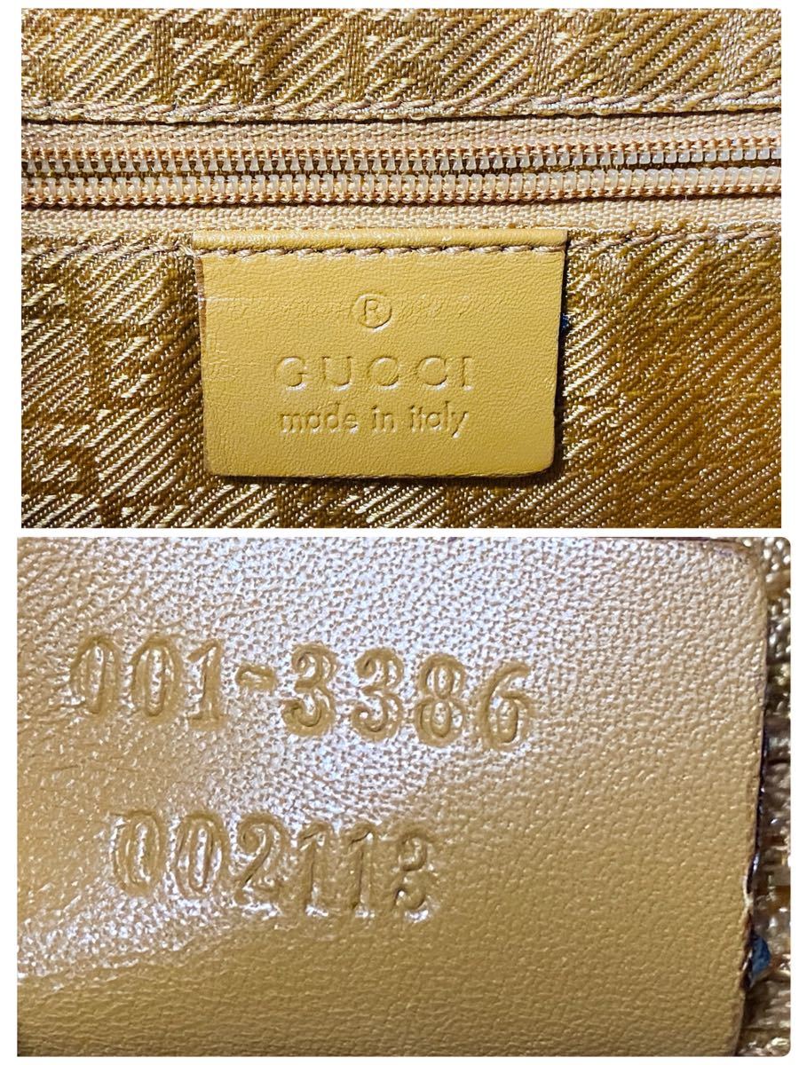 ● GUCCI グッチ ショルダーバッグ スウェード レザー サーモンピンク系 ゴールド金具 / 250551 / 1122-6 _画像9