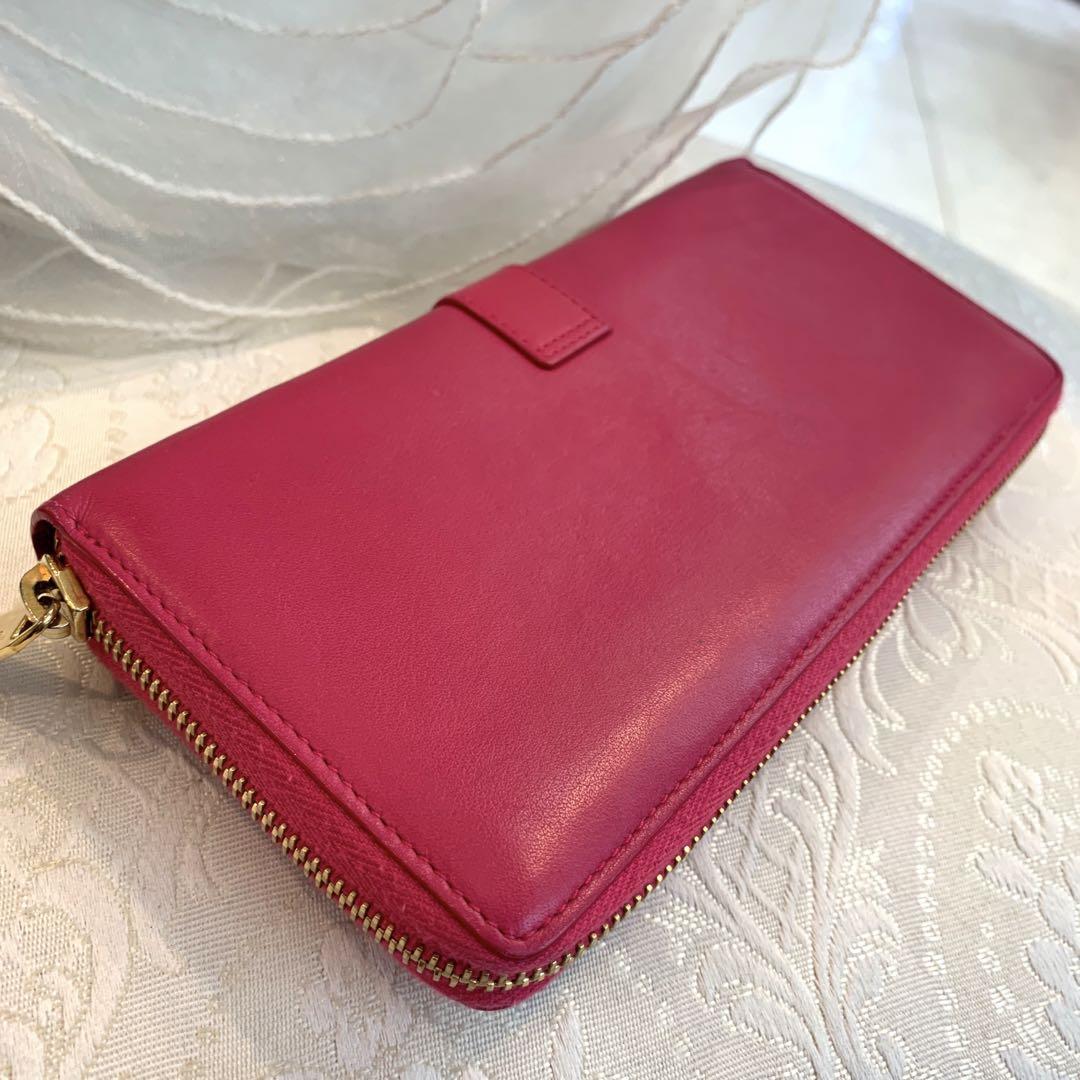 SAINT LAURENT PARIS Yライン ラウンドファスナー長財布 SAINT LAURENT PARIS Yライン ラウンドファスナー長財布