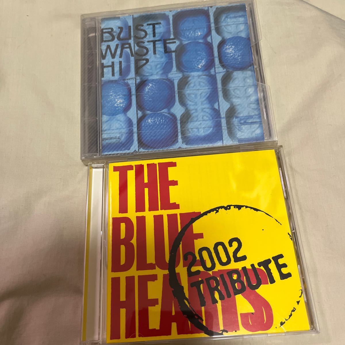 ザ・ブルーハーツ CD2枚セット BUST WASTE HIP/THE BLUE HEARTS 2002 TRIBUTE_画像1