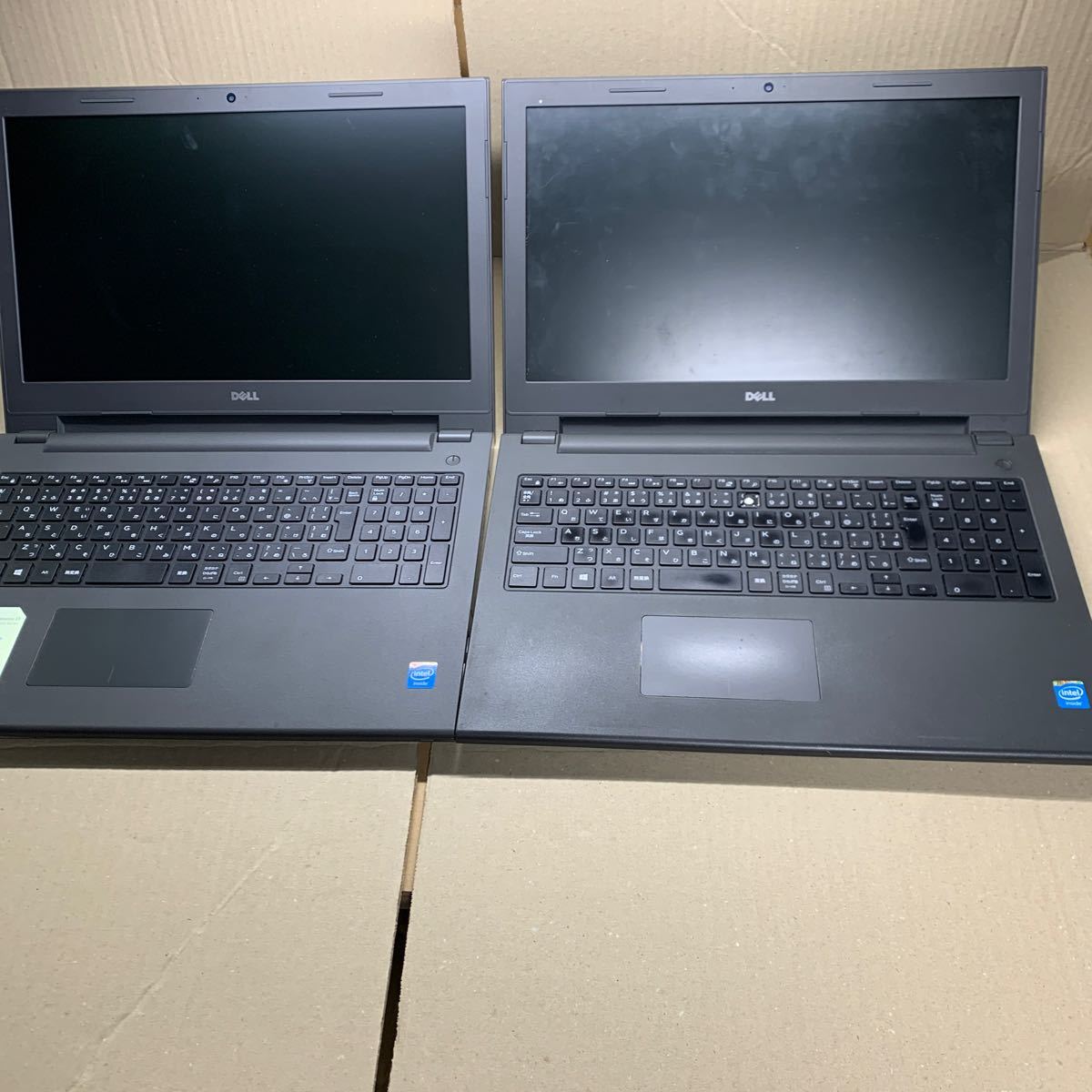 2台セット DELL ノートパソコン Vostro 15 CPU/不明/ メモリ4GB/HDD250GB 中古 ジャンク 引き取り可 返品不可