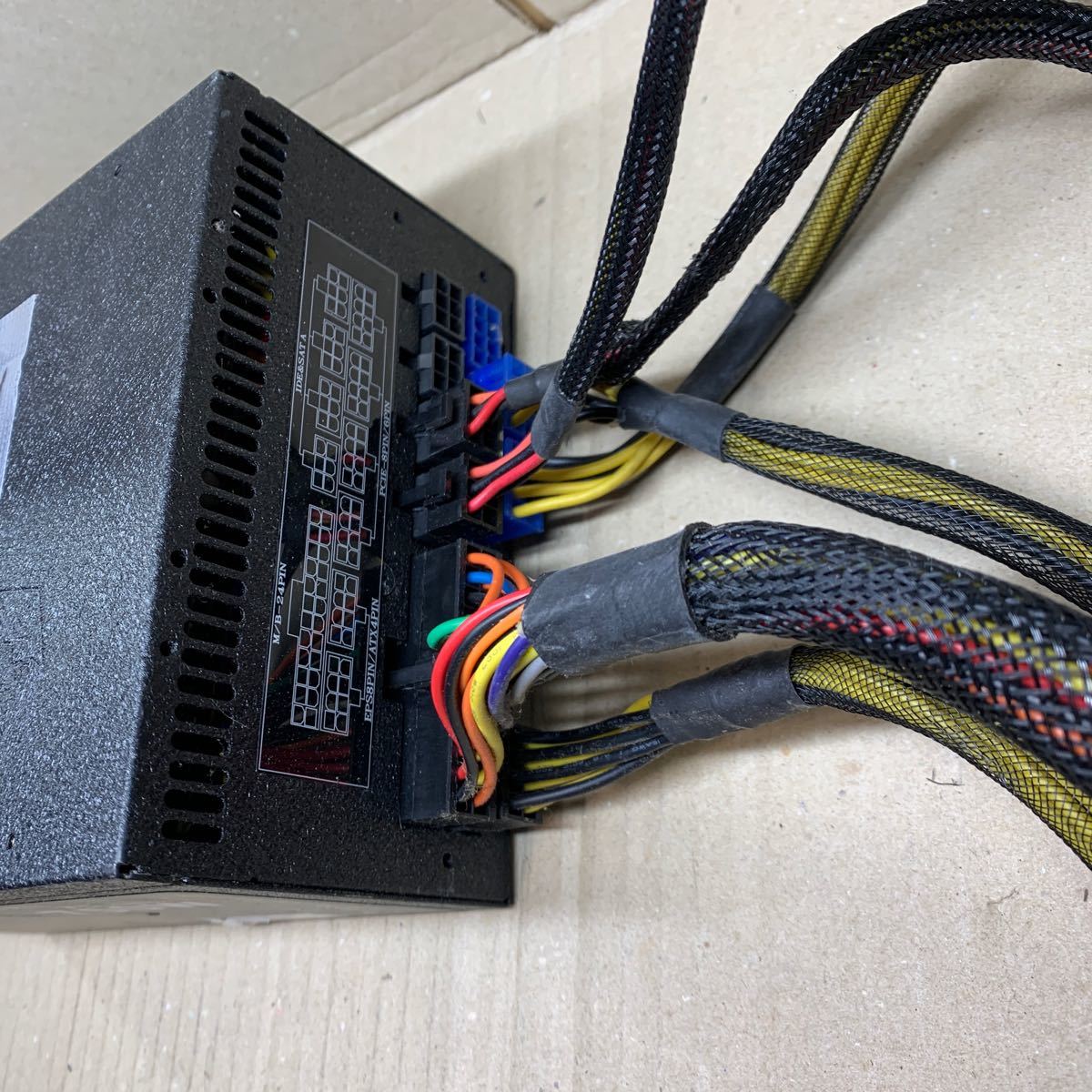 750W / SST-ST75F-G / 80PLUS засвидетельствование ATX источник питания рабочее состояние подтверждено PC детали PC источник питания ATX источник питания BOX б/у модель 80PLUS чёрный ( P11)