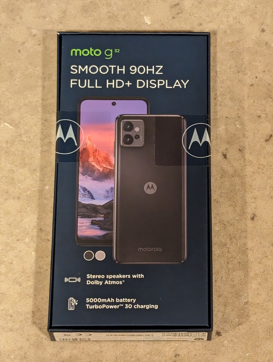 moto g32 ミネラルグレイ 未開封新品 正規品 Motorola 一括購入 残債