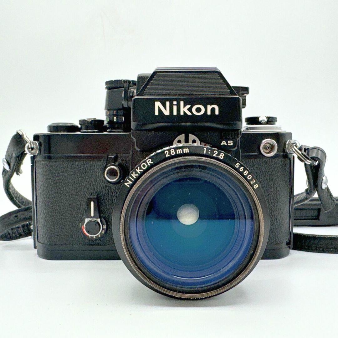 Nikon ニコン F2 フォトミックAS ブラック フィルム一眼レフ / NIKKOR 28mm 1:2.8 _画像2