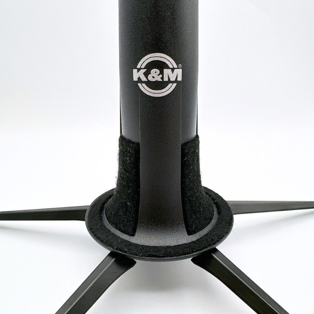 K&M ソプラノサクソフォン用スタンド ブラック_画像4