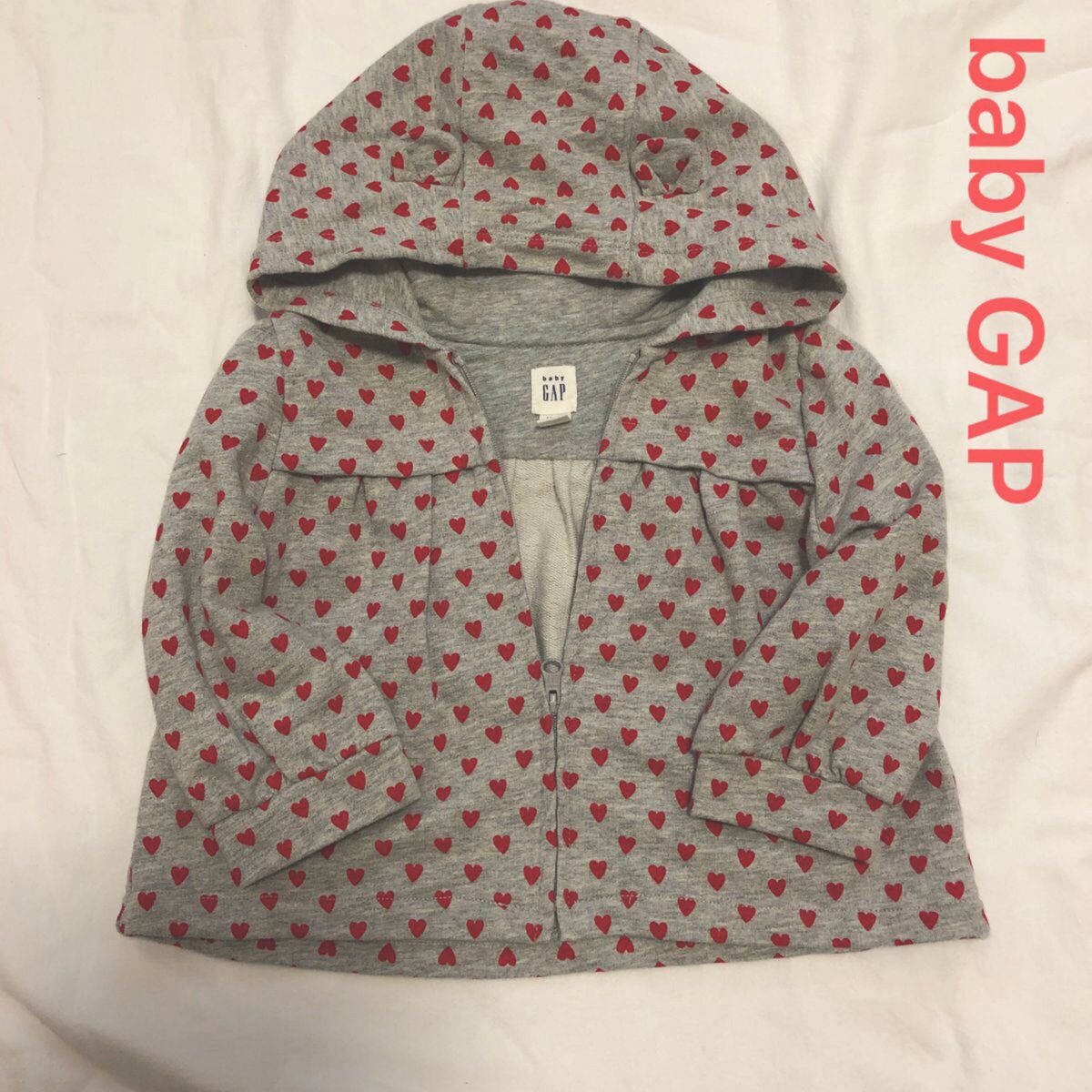 baby GAP ベイビーギャップ　ハート柄　パーカー