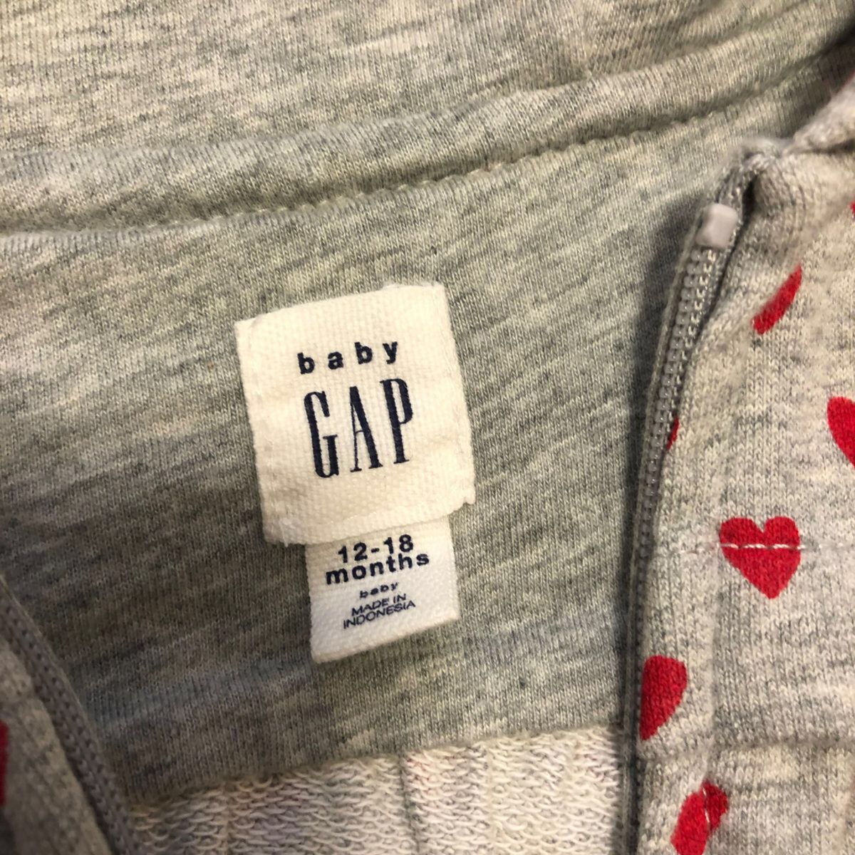 baby GAP ベイビーギャップ　ハート柄　パーカー