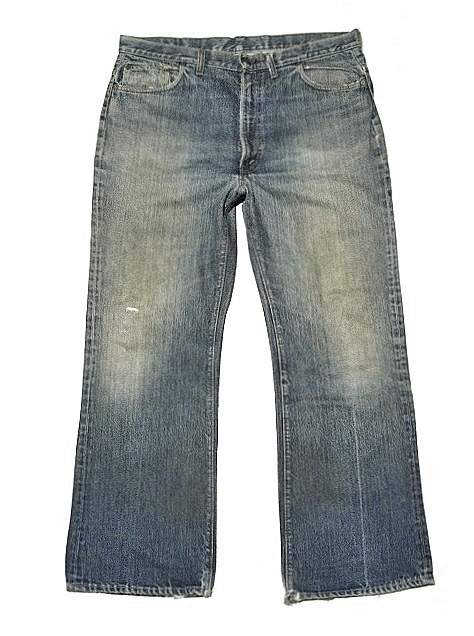 ビンテージ 517 シングル w40 (101x74位) 66前期相当 オリジナル Levi’s リーバイス ボタン裏=6 タテ落ち ブーツカット_画像1