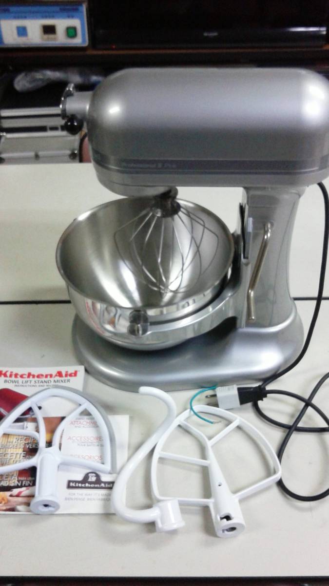 KitchenAid キッチンエイド ミキサー 　120V　60HZ表示　アメリカ家電_画像1