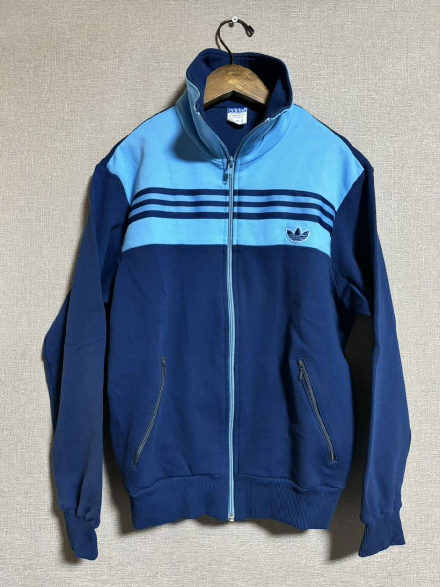 激安スタート adidas アディダス トラックジャケット ジャージ 西ドイツ ビンテージ 70s 80s_画像5