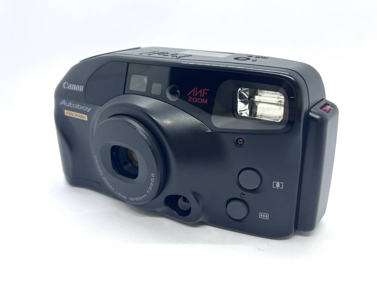 ★極上美品★ CANON キヤノン AUTOBOY PANORAMA AI AF ZOOM 完動品 シャッター フラッシュ 巻き上げ セルフ リモコン可動 #506_画像1