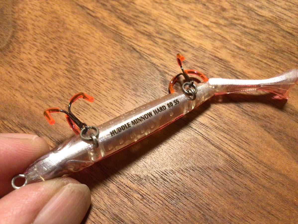 Z★限定★超美品 FISH ARROW フィッシュアロー HUDDLE MINNOW HARD 80SS ハドルミノーハード80SS「アバロンピンク」ミノー_画像4