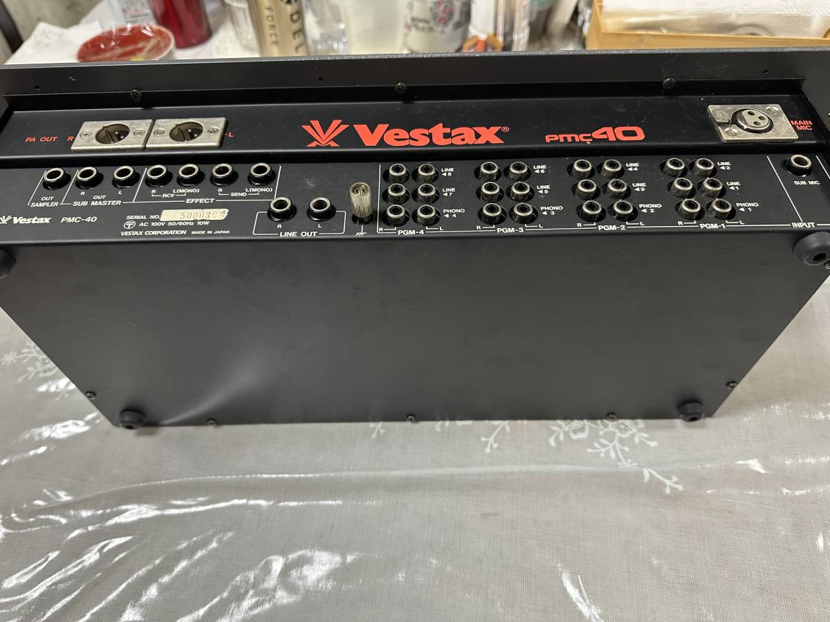 be start ksVESTAX PMC-40 used [ operation verification ending ]