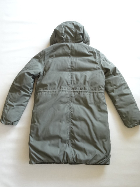 earth music & ecology アースミュージック＆エコロジー リバーシブル キルティングロングコート　モッズコート　ARMY COAT N3B_画像3