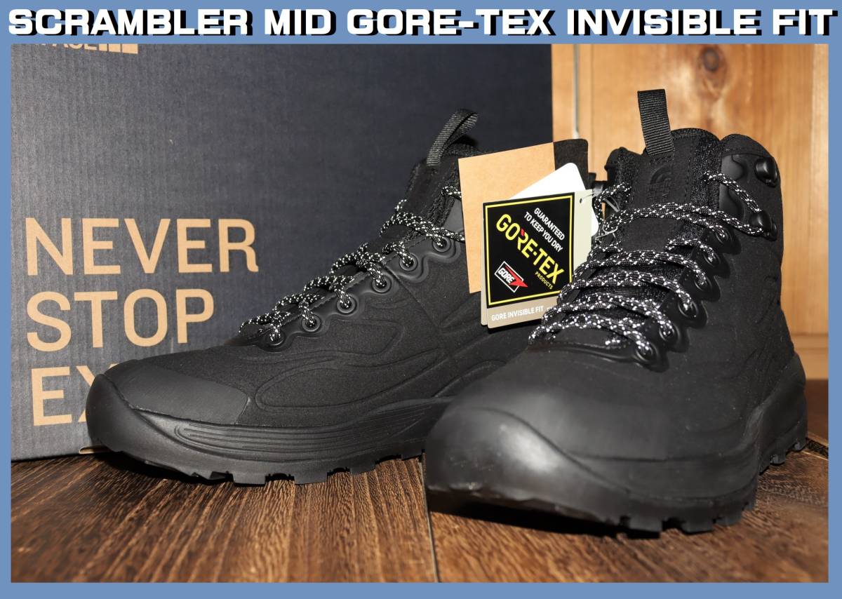 送料無料 即決【未使用】 THE NORTH FACE ★ SCRAMBLER MID GORE-TEX INVISIBLE FIT (27cm) ★ ノースフェイス スクランブラー NF52131