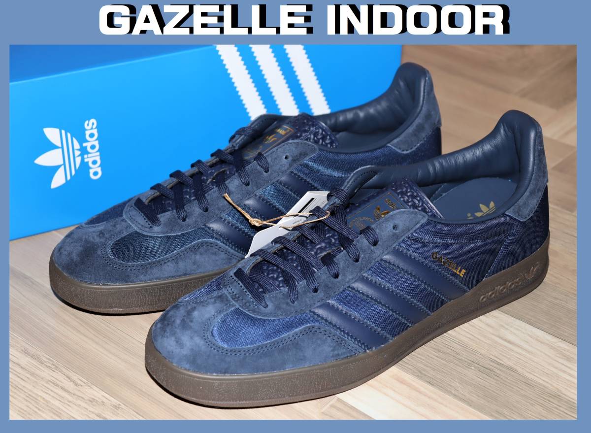 送料無料 即決【未使用】 adidas Originals ★ GAZELLE INDOOR (US9.5/27.5cm) ★ アディダス ガゼル H06271 箱付き_画像1