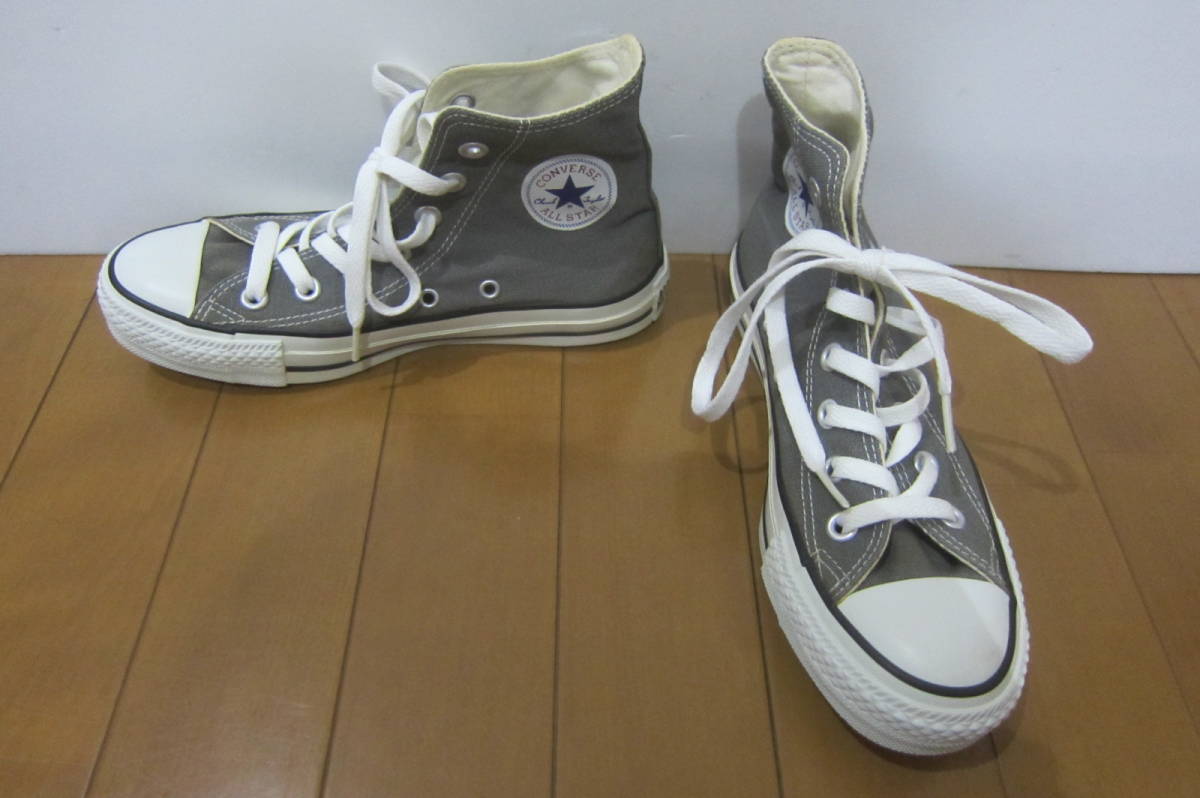 CONVERSE コンバース ALL STAR オールスター 1C988 HI ハイカットスニーカー グレー 23㎝ O2311B_画像1