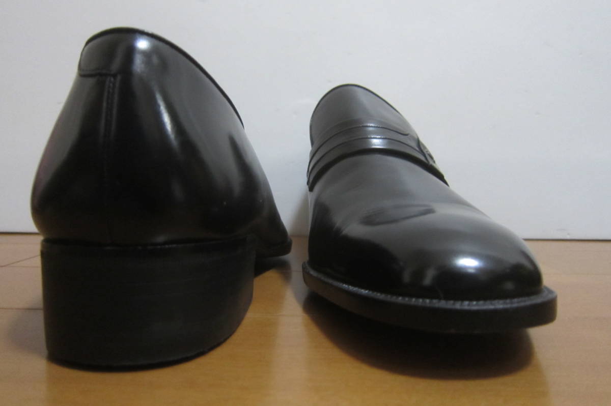 新品B品 marelli マレリー 革靴 紳士靴 ビジネスシューズ マッケイ製法 黒 24㎝EEEE O2311C_画像3