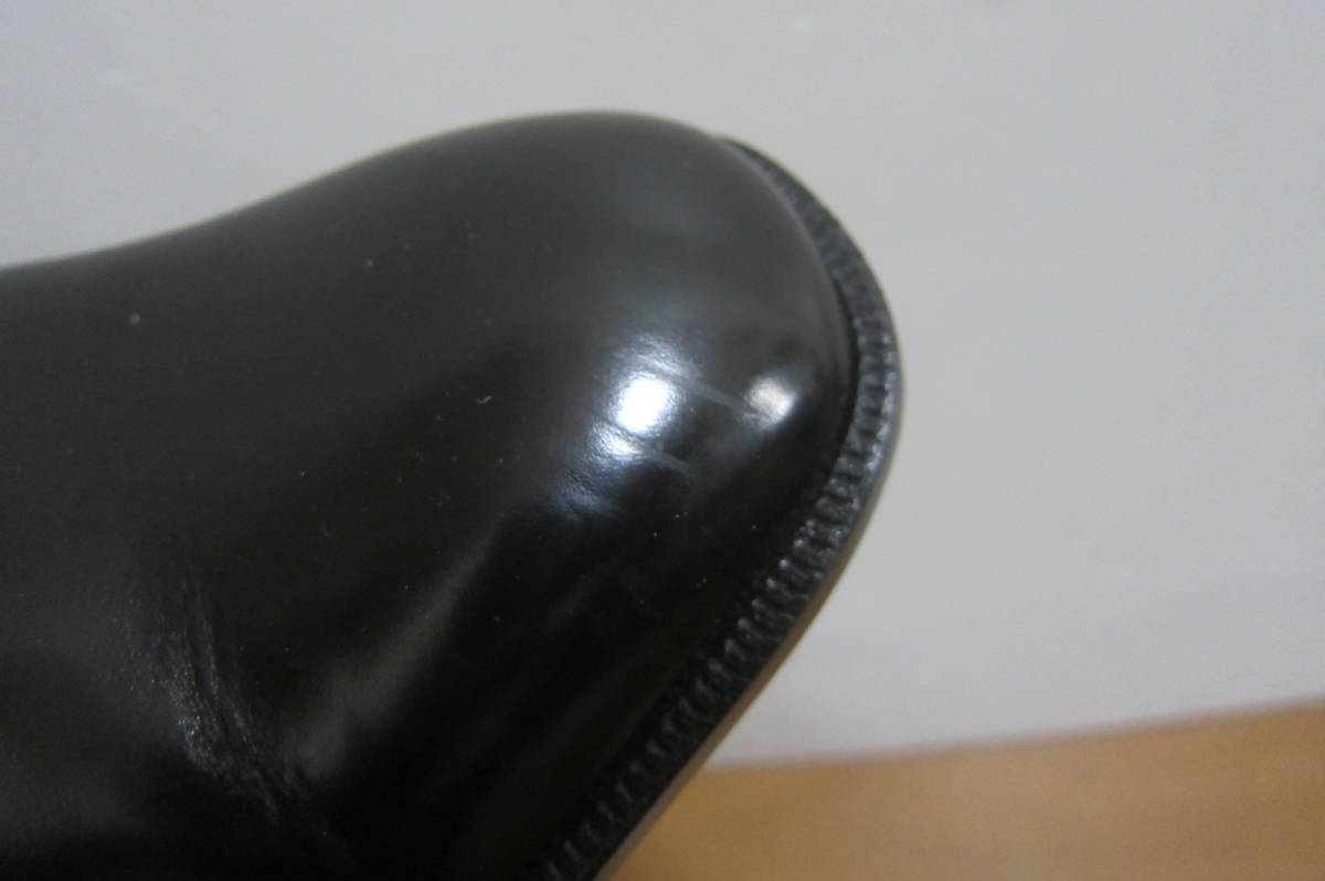 新品B品 marelli マレリー 革靴 紳士靴 ビジネスシューズ マッケイ製法 黒 24㎝EEEE O2311C_画像8