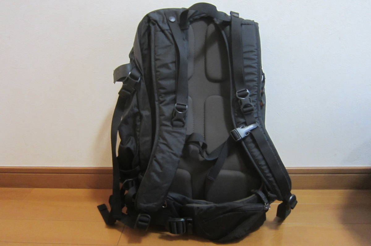 ZEROPOINT ゼロポイント mont-bell モンベル LANDNERPACK22 リュックサック バッグパック 黒 O2311C_画像2