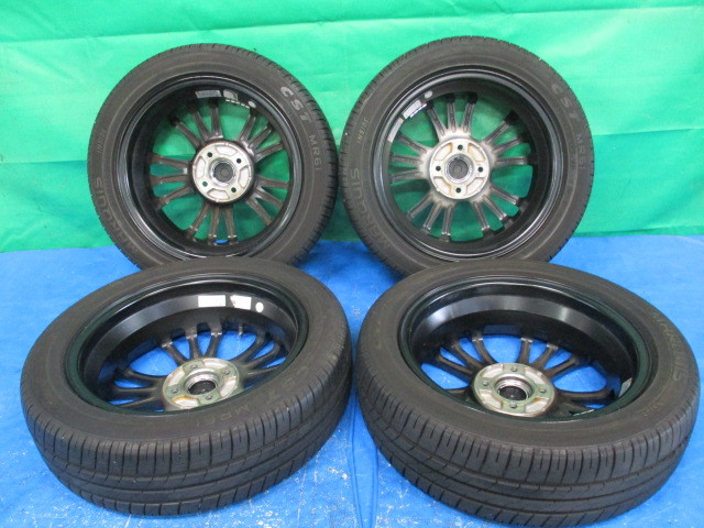 Σ5K 田　Chronus　クロノス　アルミ　4.5J　+45　15インチ　タイヤ　2022年製　165/55R15　N-BOX外し_画像10