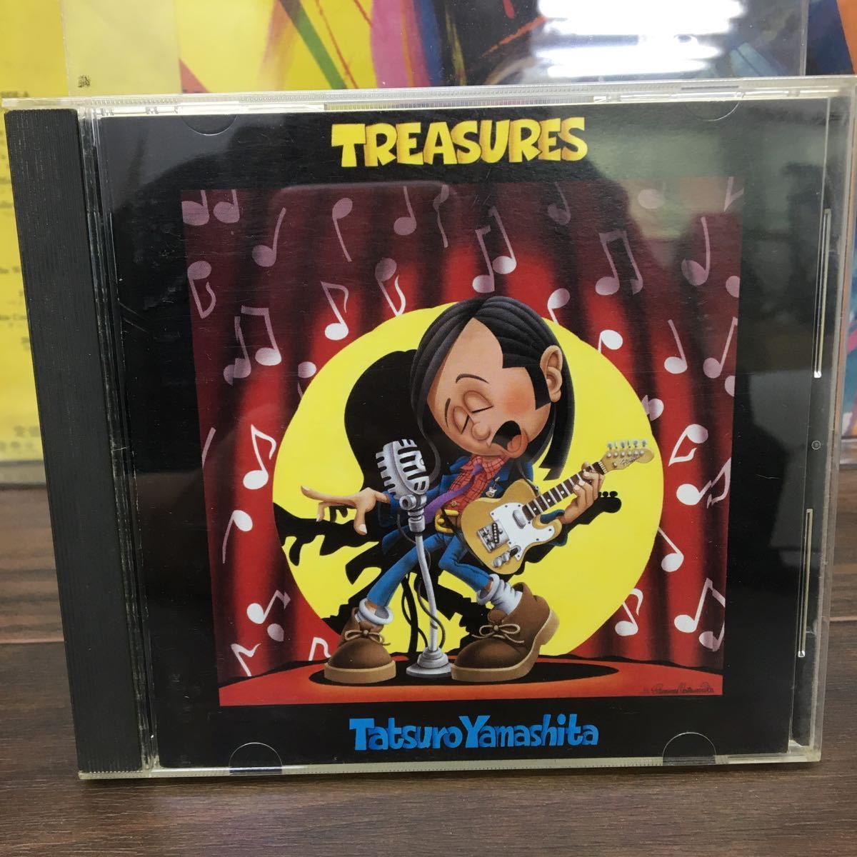 □ B-386 山下達郎 GO AHEAD! ゴーアヘッド LP レコード 紙ジャケット TREASURES トレジャーズ CD 2点セット 動作未確認_画像2