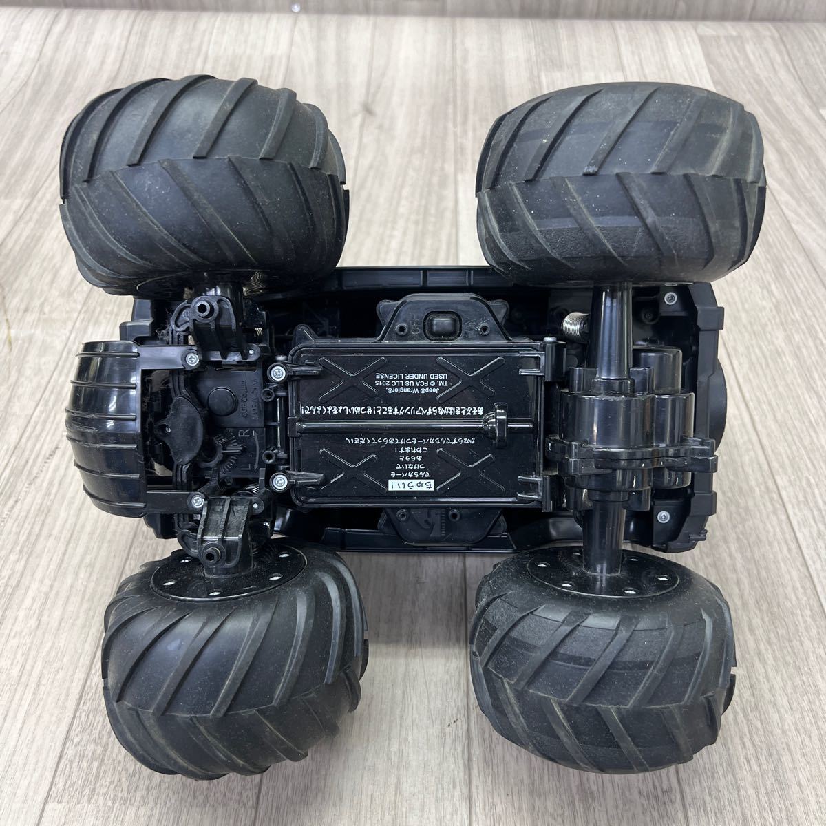 ■ C-939 TAIYO R/C ラジコン F-350 6.0V フォード / Wドライブプラス JEEP ジープ ラングラー 2台セット コントローラー欠品 ジャンク_画像7