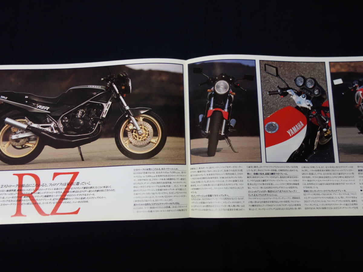 【1988年】ヤマハ RZ250R 29L型 専用カタログ / 2サイクルスポーツ / 2スト【当時もの】_画像4