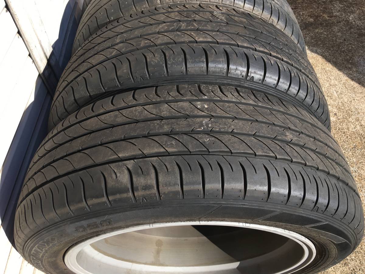 レクサス純正 RX アルミホイール 20×8J 5H 114.3 +30 DL SP SPORT MAXX 050 235/55R20 6mm 4本セット 希少 中古 ハリアー スタッドレスに_画像8