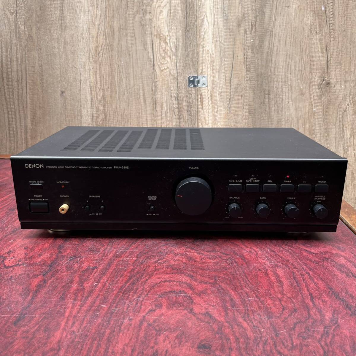 DENON PMA -390II PMA-390 2 プリメインアンプ デノン INTEGRATED STEREO AMPLIFIER 通電Ok_画像1