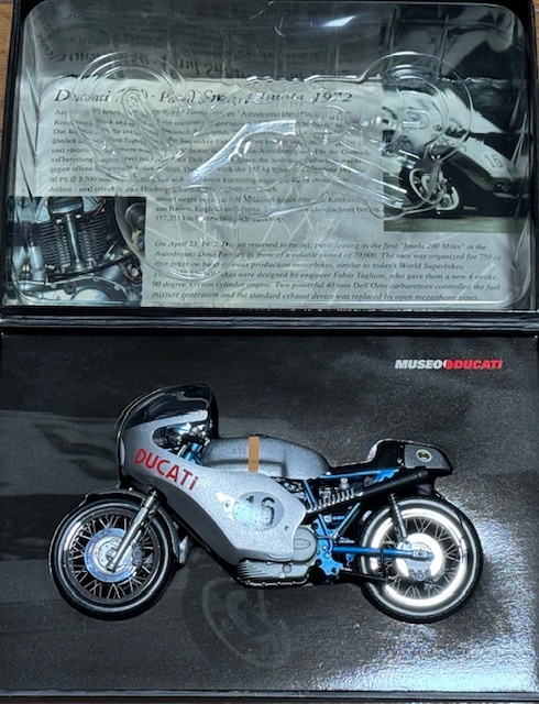 ミニチャンプス 1:12 ドゥカティ 750 PAUL SMRAT IMOLA 1972 完成品 Minichamps DUCATI 750　PAUK SMART IMOLA_画像2