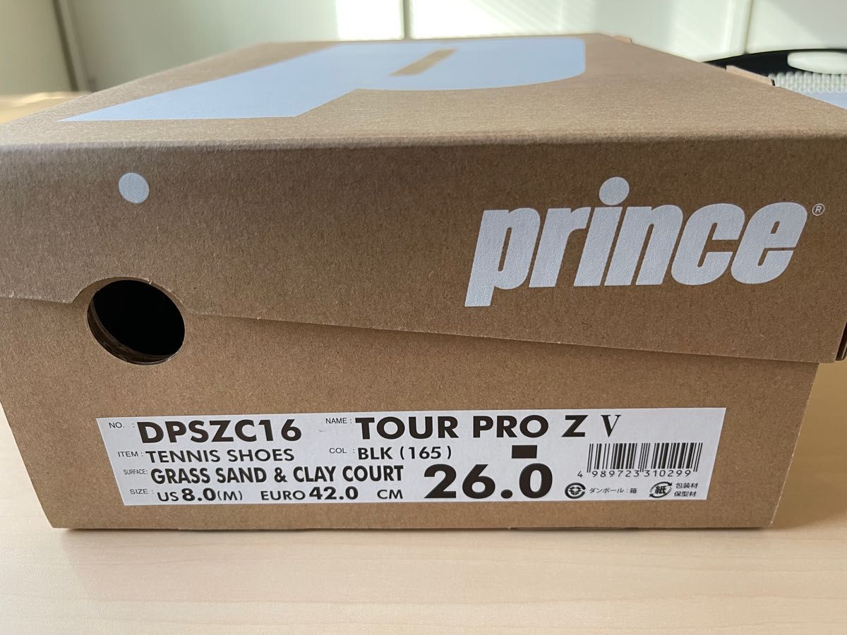 プリンス Prince テニスシューズ ユニセックス TOUR PRO Z V CG ツアープロゼット 5 CG DPSZC16