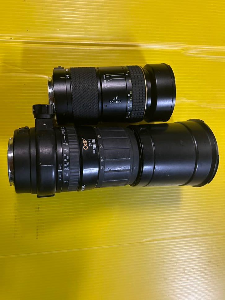 一眼レフまとめ売りCanon EOS 7D markⅡ Canon EOS Kiss SIGMA シグマ APO 170-500mm Tokina AT-X 80-400_画像8