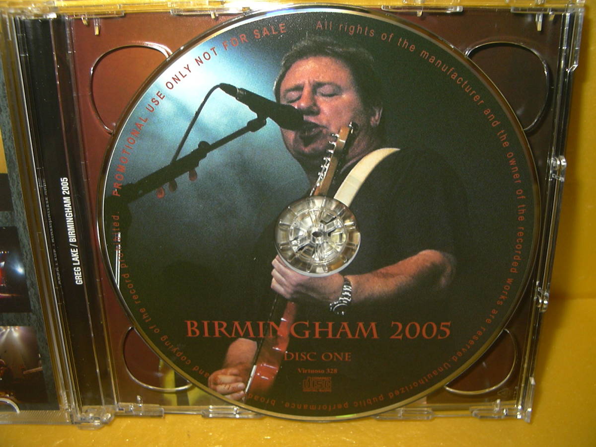 『2CD』GREG LAKE「BIRMINGHAM 2005」_画像4