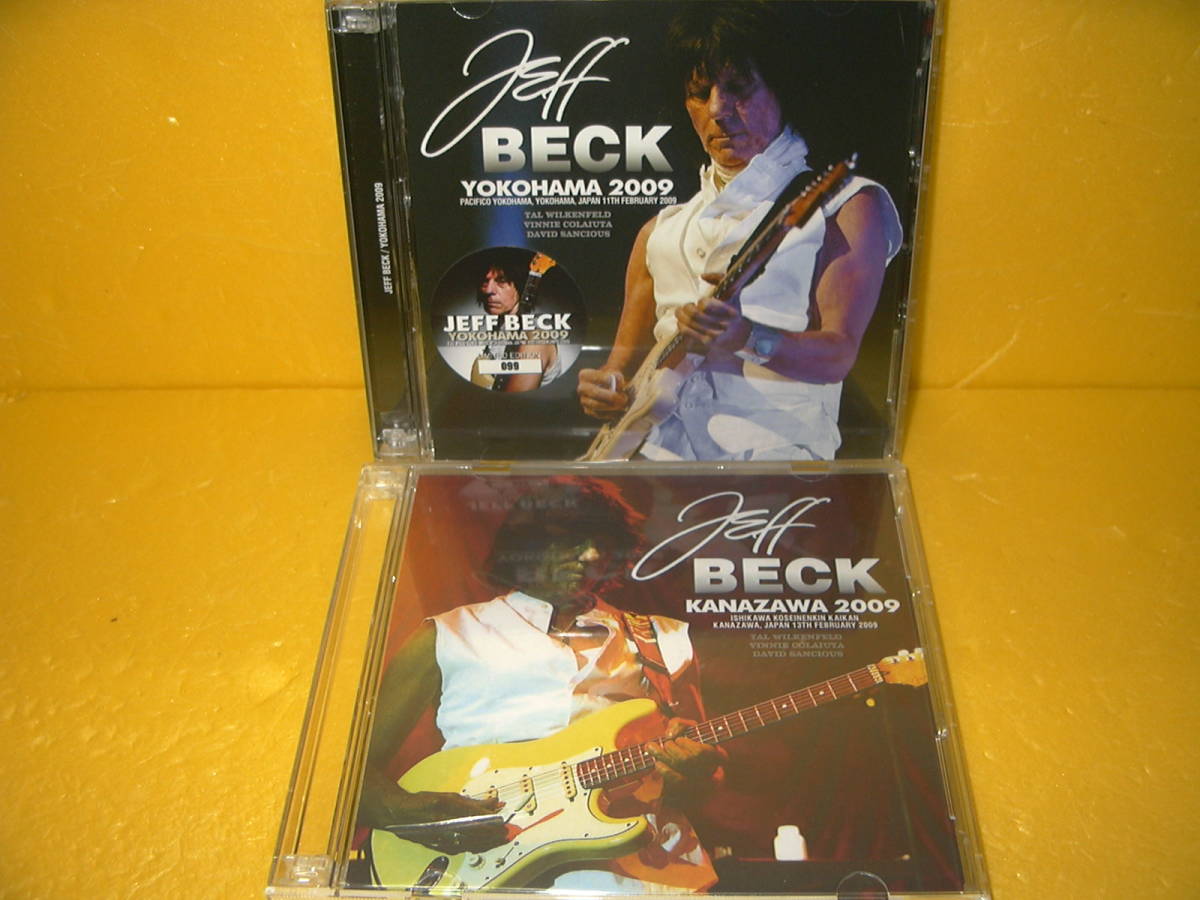 『2CD＋初回特典2CD』JEFF BECK「YOKOHAMA 2009」＋「KANAZAWA 2009」_画像1