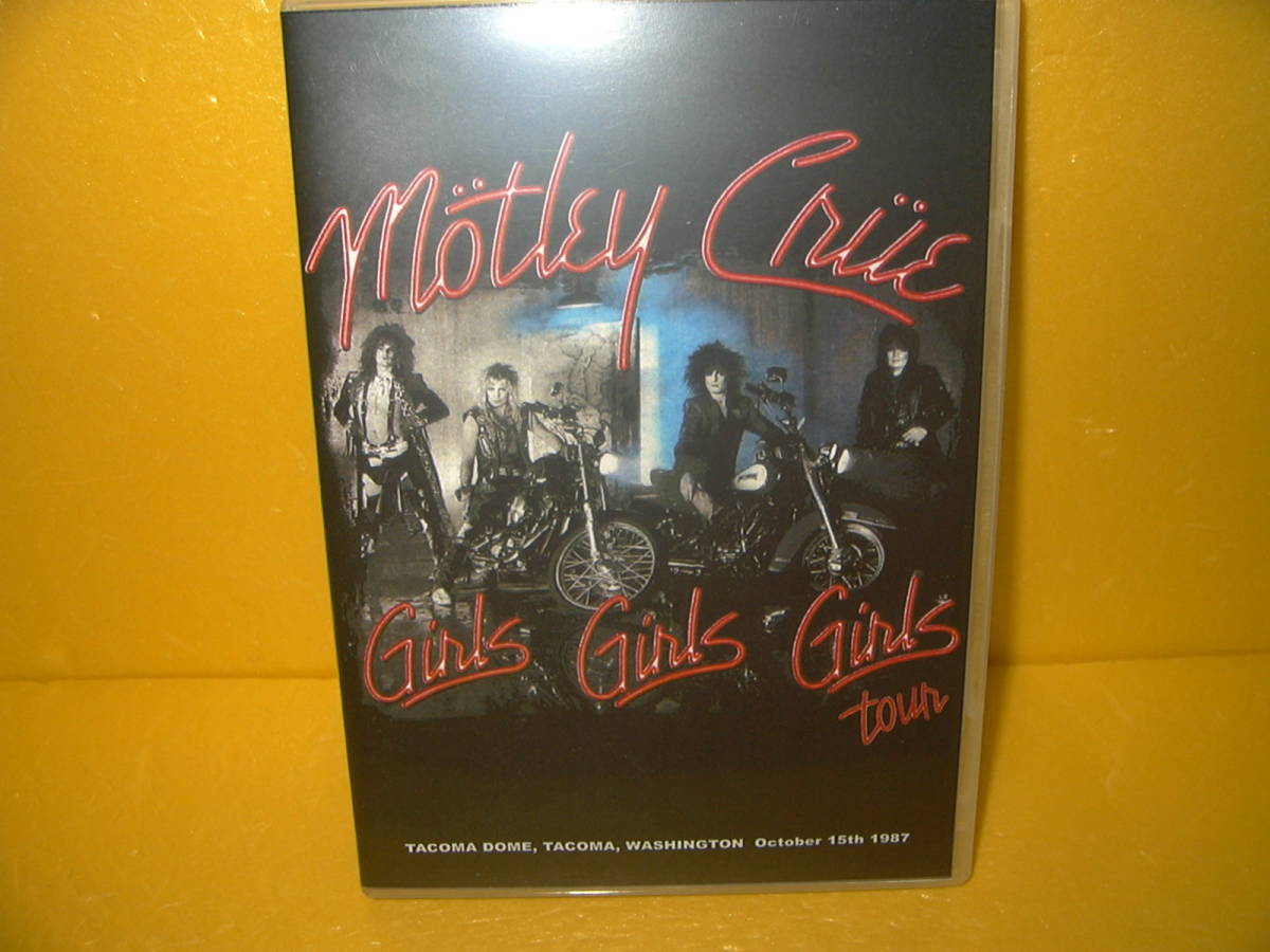 【DVD】MOTLEY CRUE「GIRLS GIRLS GIRLS TOUR TACOMA DOME,TACOMA 1987」_画像1