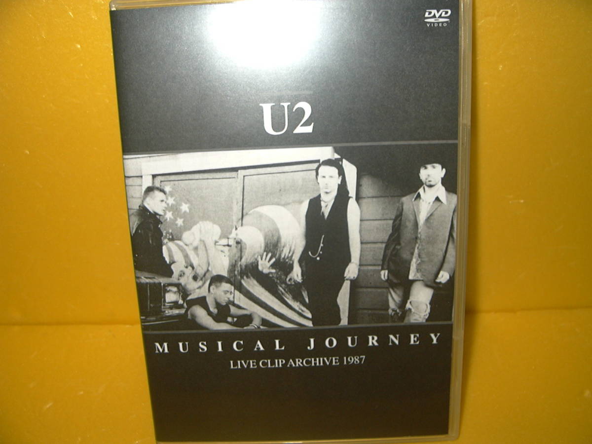 【DVD】U2「MUSICAL JOURNEY LIVE CLIP ARCHIVE 1987」_画像1