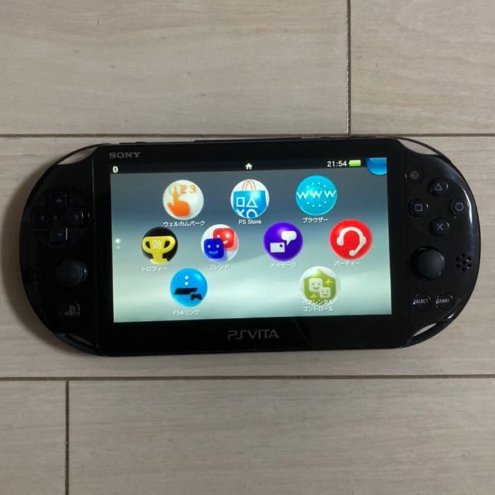 SONY PSVITA PCH-2000 ZA11 1GB 本体 wifi モデル 初期化 動作品 ソニー ピーエス ビータ ヴィータ プレイステーション プレステ 送料無料_画像1