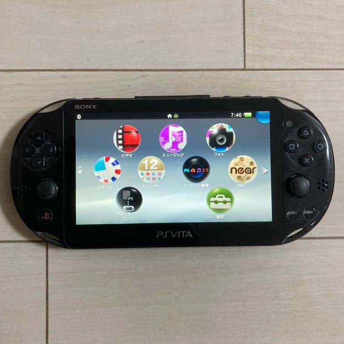 SONY PSVITA PCH-2000 ZA11 1GB 本体 wifi モデル 初期化 ソニー ピーエス ビータ ヴィータ プレイステーション PlayStation 送料無料_画像1