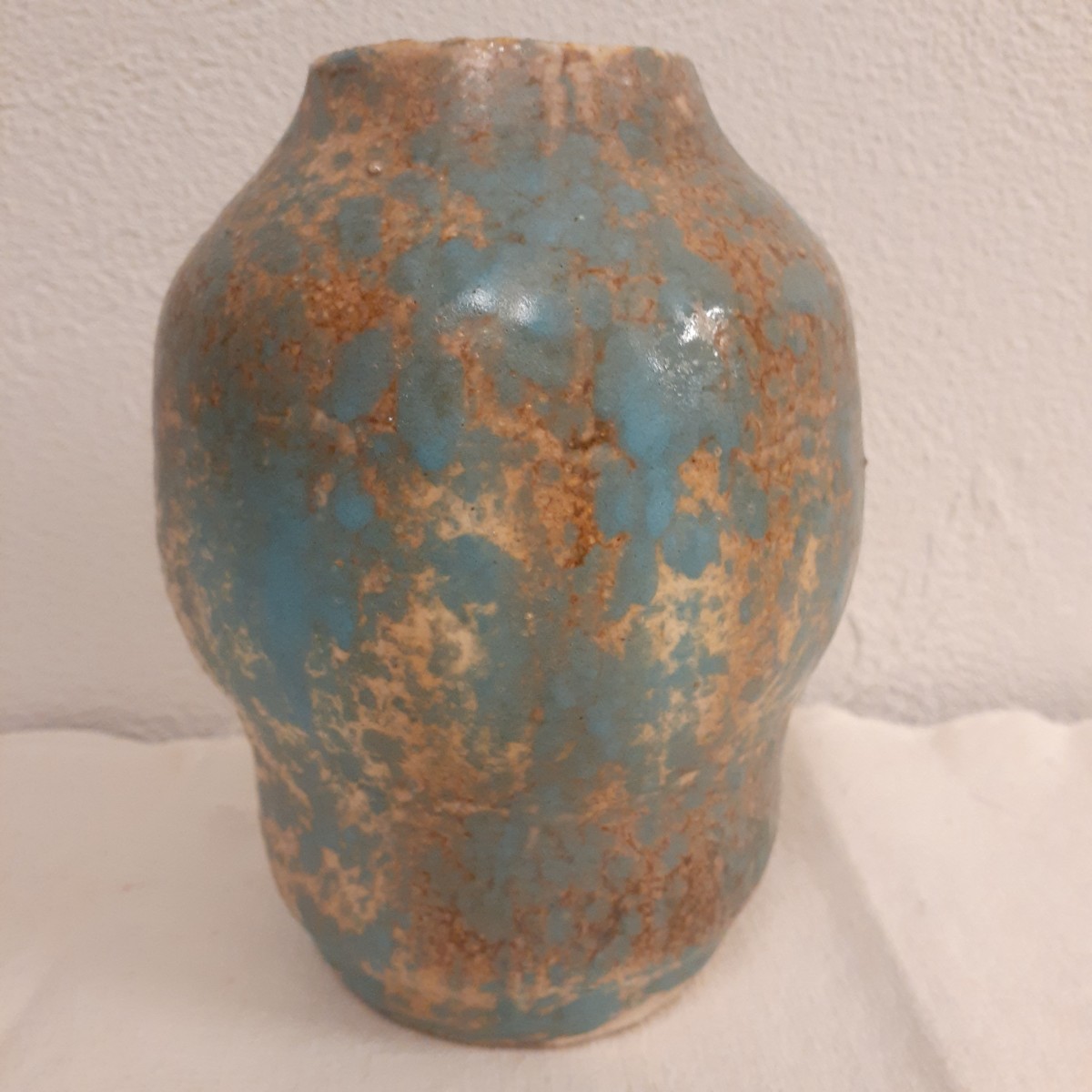 中村錦平 花瓶 花入 約16.3cm×10.5cm