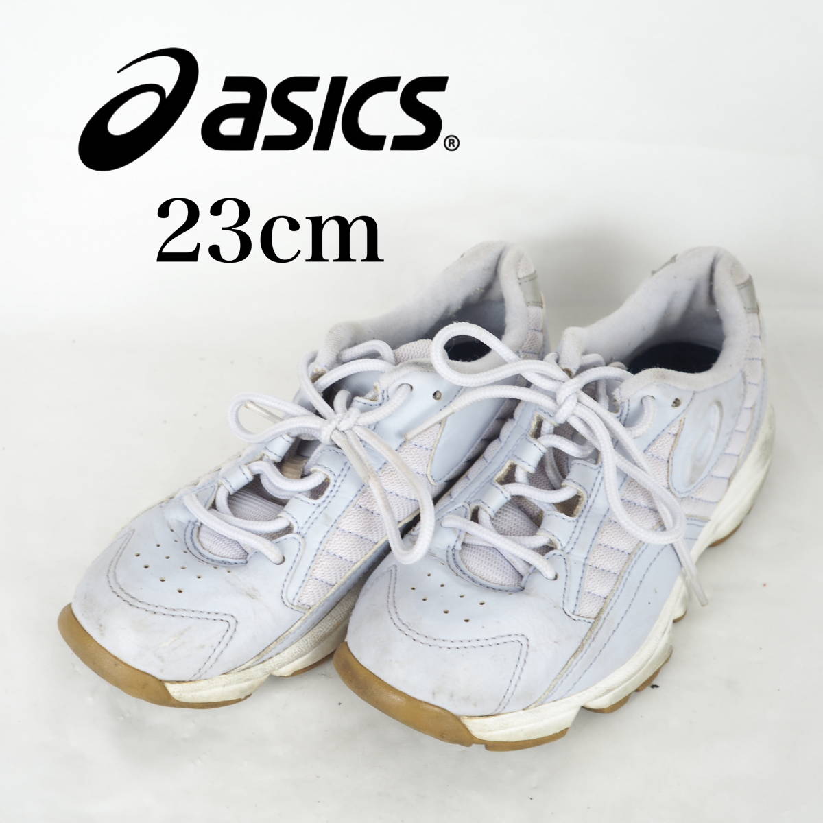 MK2972*asics*アシックス*ジュニアスニーカー*23cm*ラベンンダー_画像1