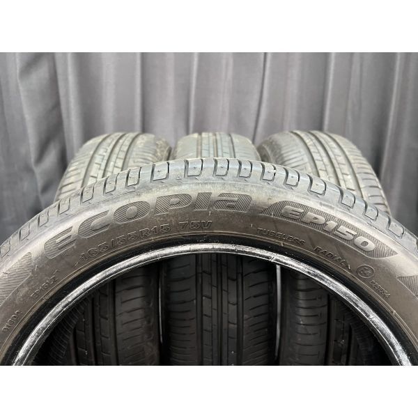 ブリヂストン ECOPIA EP150 165/55R15 4本◇2019年製7~8分山オンロードタイヤ◇中古 特筆すべき損傷なし◇N-BOXカスタム ピクシスジョイ等_画像7