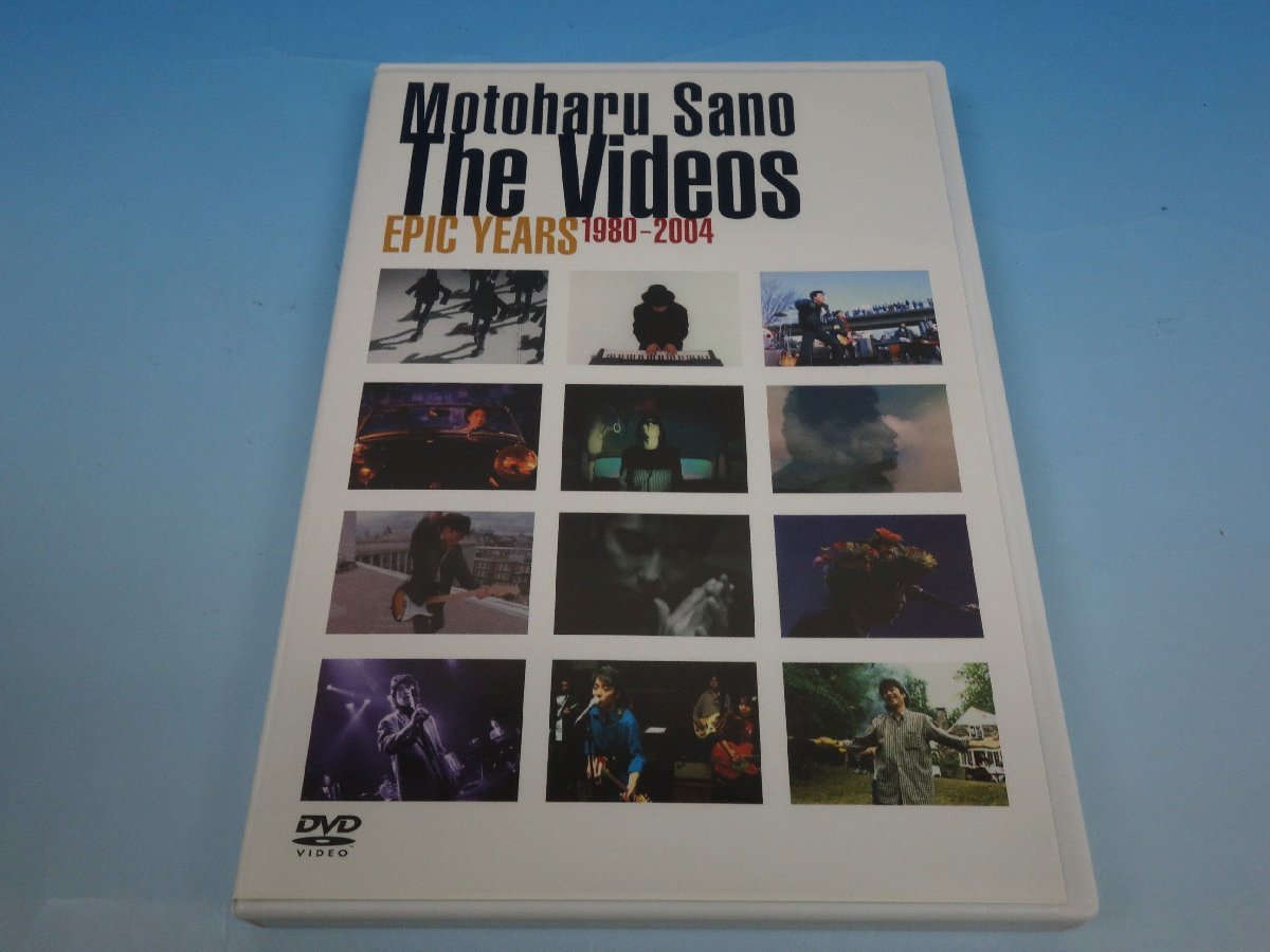DVD 佐野元春 ビデオ・コレクション MOTOHARU SANO THE VIDEOS EPIC YEARS 1980-2004 MHBL19_画像1