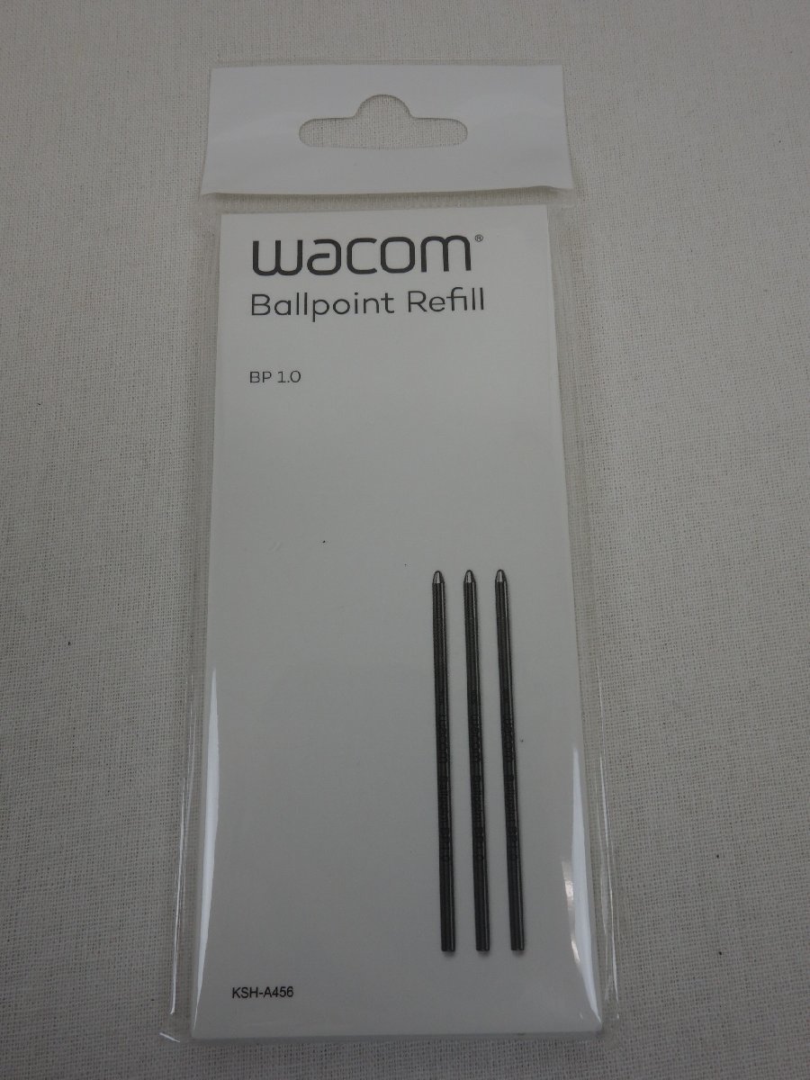 未開封 wacom ワコム Ballpoint Refill ボールペン芯 1.0mm 3本 ACK22207の画像1