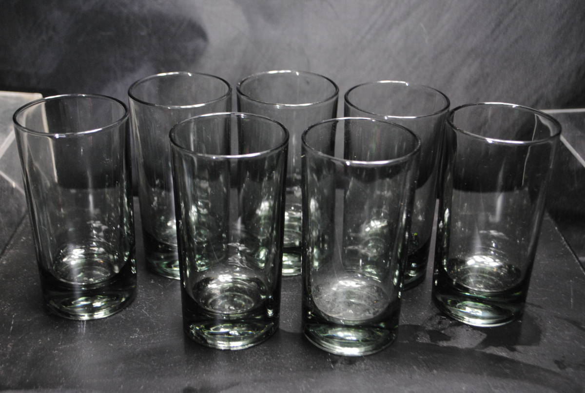 /の869.大量 レトロ食器 グラス カラーグラス 35客以上 冷茶器 冷酒器 グラス レトロポップ EDEL ロンググラスの画像8