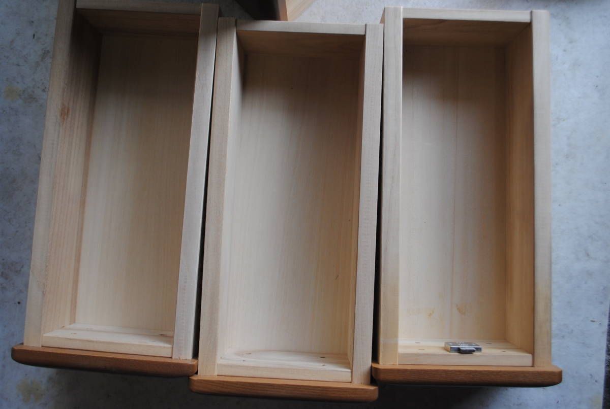 . 987[ direct pick ip correspondence * Kyoto departure ] wooden chest chest 4 step clothes storage width 120cm under step rail attaching 