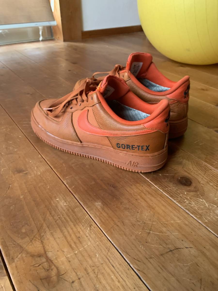 ☆ゴールデンサイズ☆ナイキエアーフォース　1☆ NIKE AIR FORCE 1 GTX ナイキ エア フォース 1 ゴアテックス DESERT ORANGE/TEAM ORANGE _画像10