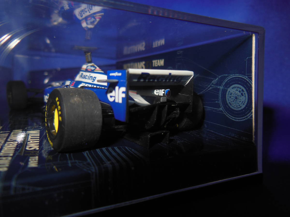 1/43　F1　WILLIAMS　RENAULT　FW18　ジャック・ヴィルヌーヴ　J.VILLENEUVE　EUROPEAN GP　初優勝　1996年　MINICHAMPS_画像7