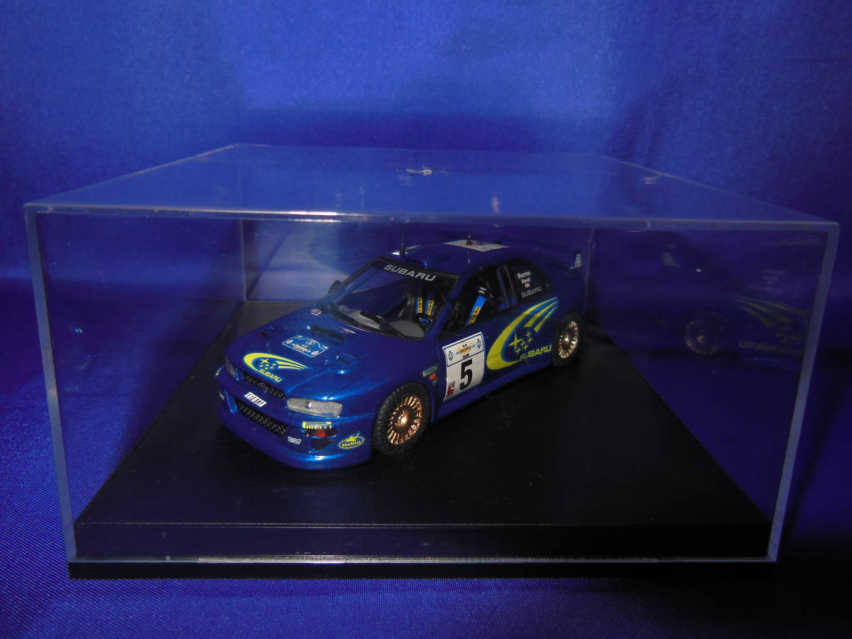 1/43　入手困難　スバル　GC8　インプレッサ　WRC　1999年　アクロポリス優勝　NO.5　TROFU　リチャード・バーンズ/藤原拓海